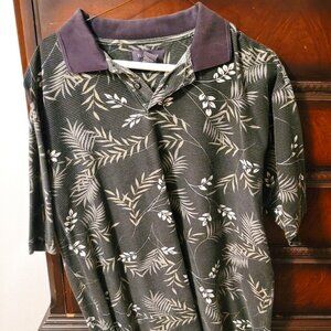 Men's Tropical Polo Shirt